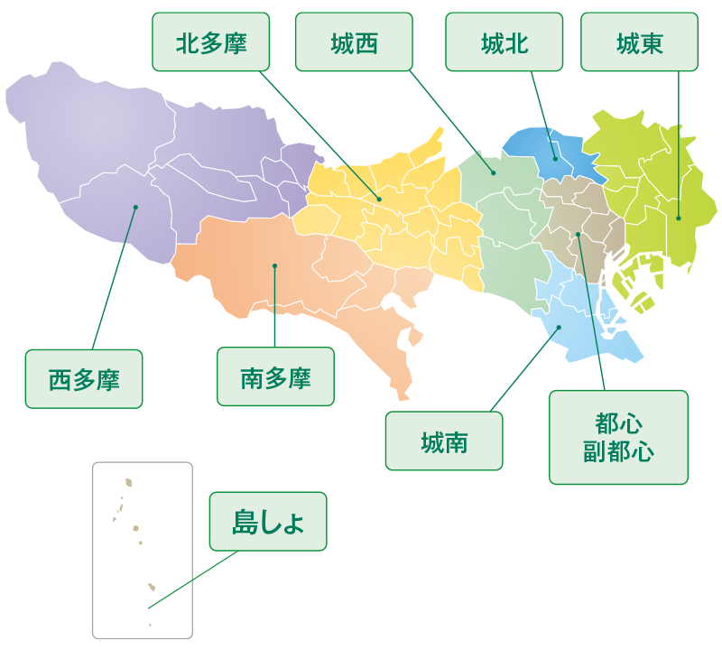 東京都地域区